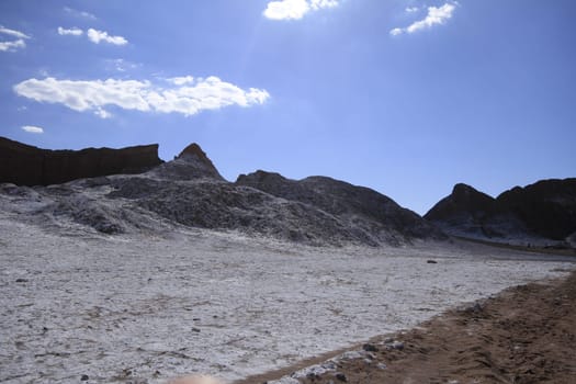 Valle del luna - valley of the moon, in atacama, chile