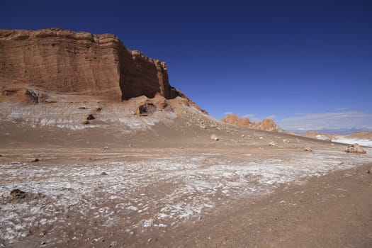 Valle del luna - valley of the moon, in atacama, chile