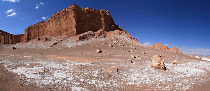Valle del luna - valley of the moon, in atacama, chile