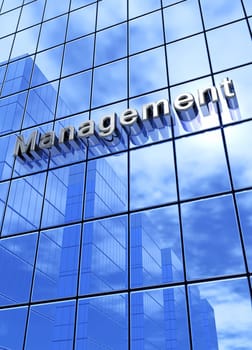 Blue façade - Management 2
