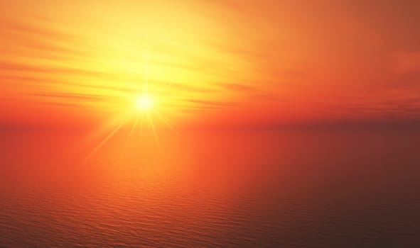 Hot Sunset background 11