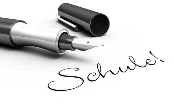 School! - Font concept