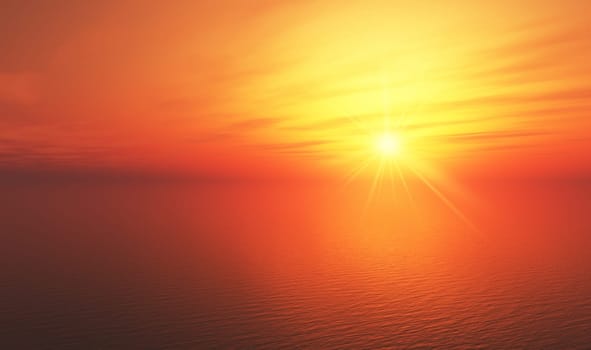 Relaxing Sunset Background