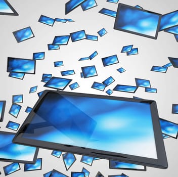 Tablet PC Swarm - Black Blue