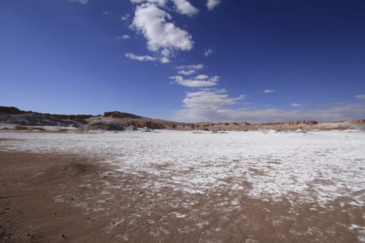 Valle del luna - valley of the moon, in atacama, chile