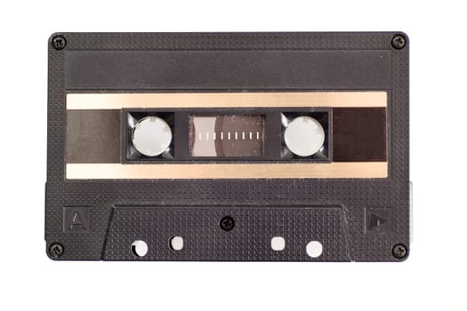 Cassette tape isolated on white