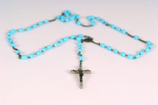 Roman Catholic Rosary beads used for praying