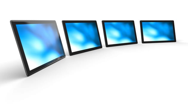 3D Tablet PC Black in Row 1