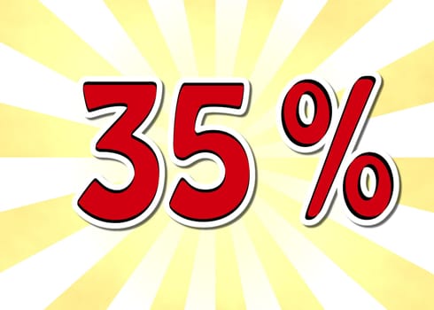 35 percent