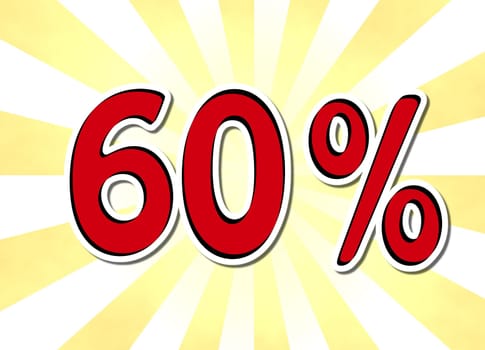 60 percent