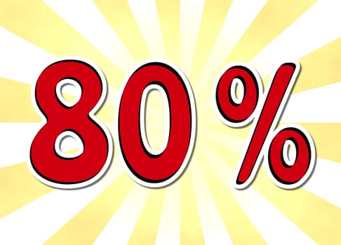 80 percent