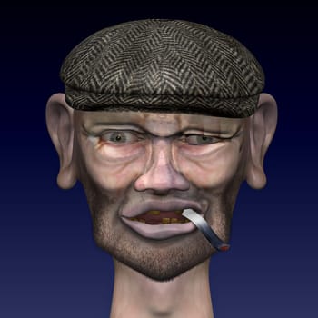 Beaten by live and aged criminal on freedom