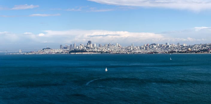 overview of the city of San Francisco, California, United States of America