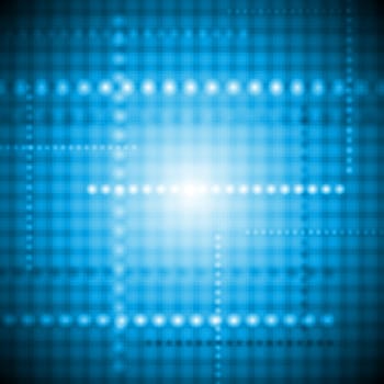 Bright blue abstract background. Vector design eps 10