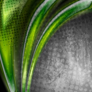 Abstract green grunge background. Vector design eps 10