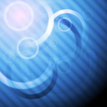 Bright blue technical background. Vector design eps 10