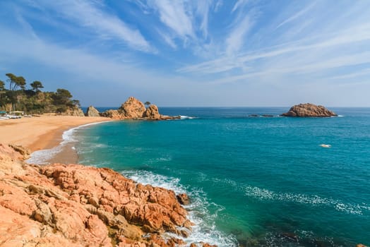 Tossa de Mar, Spain, resorts typical Catalan in Costa Brava