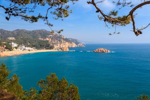Tossa de Mar, Spain, resorts typical Catalan in Costa Brava