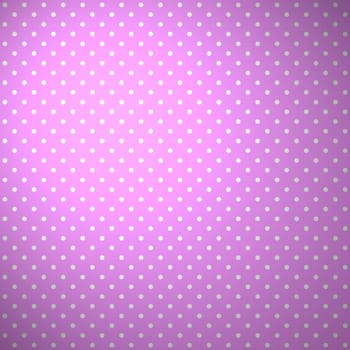 Pink background with white dots