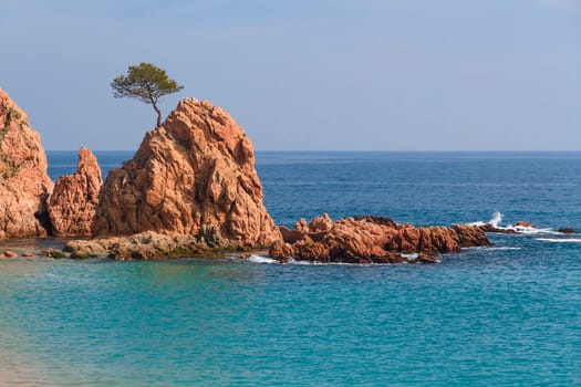 Tossa de Mar, Spain, resorts typical Catalan in Costa Brava