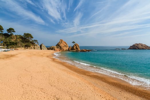Tossa de Mar, Spain, resorts typical Catalan in Costa Brava