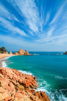 Tossa de Mar, Spain, resorts typical Catalan in Costa Brava