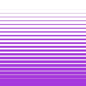 Wide and narrow stripes in violet on white