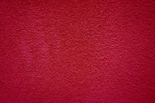 Uneven background: Red plaster