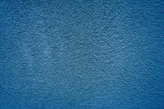 Uneven background: Blue plaster