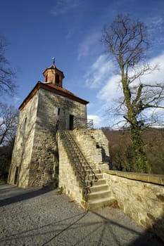 Bell tower of the Schaumburg (prison)