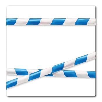 Flutter Ribbon Blue White