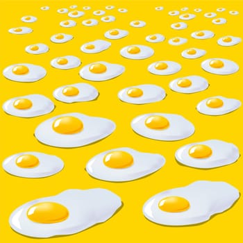 Fried eggs