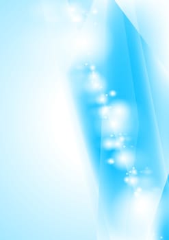 Shiny blue abstract design. Vector background eps 10. Gradient mesh included
