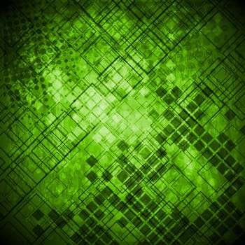 Abstract green grunge technical background. Vector design eps 10