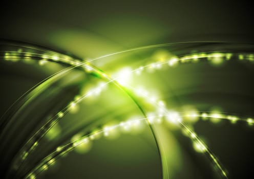 Bright shiny waves. Eps 10 vector background