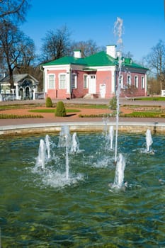 Gardens of Kadriorg Palace  in Tallinn, Estonia