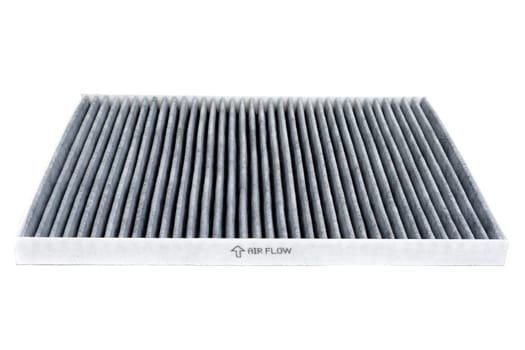 Cabin car with a carbon filter. Isolate on white background.