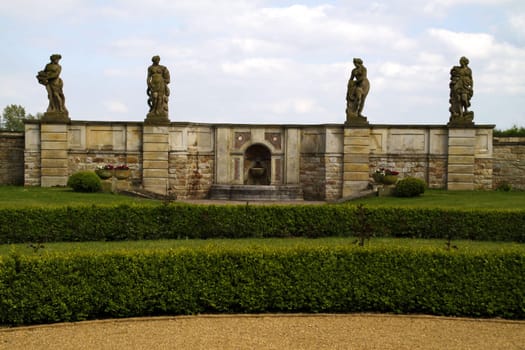 Schwöbber Castle (garden decoration)