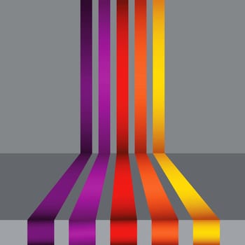 colorful illustration with abstract background for your design