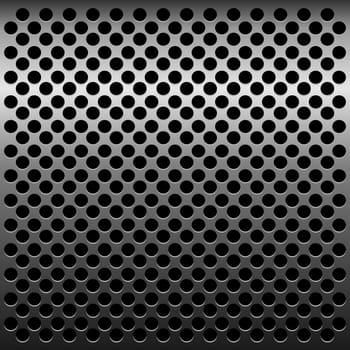 Illustration of titan metallic texture for design - vector
