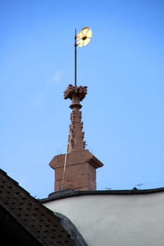Weather vane on the Lemgoer Ratslaube