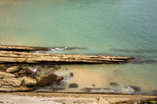 View of Santander beach, Cantabrian Sea