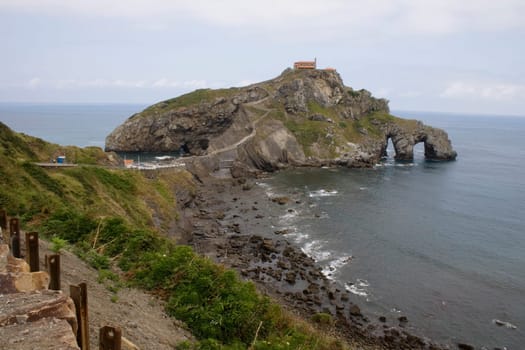 San juan de Gaztelugatxe in the basque country