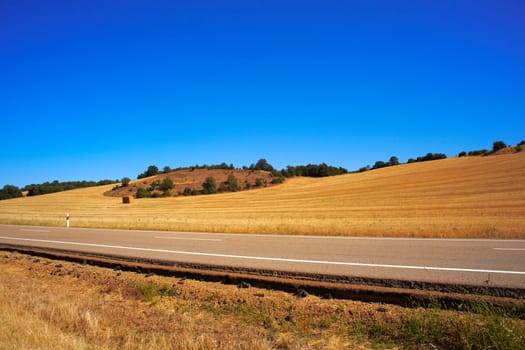 Road in the countryside, Spain