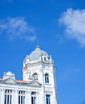 Historic building in Santander, Spain