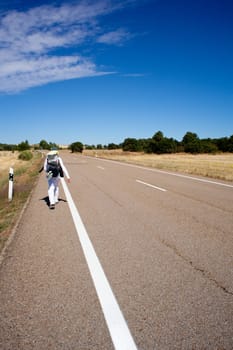 Pilgrim on the Road, Way of St. James