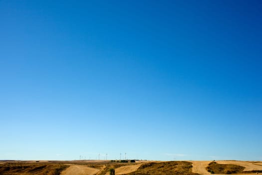 View of Spanish countryside
