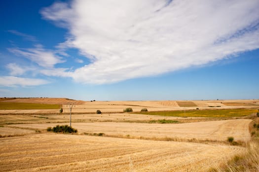 View of Spanish countryside