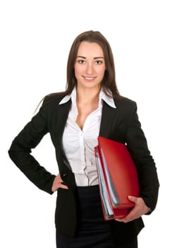 laughing businesswoman
