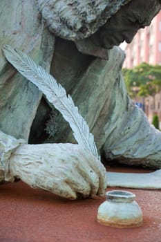 Statue of Conde de Campomanes, Oviedo, Asturias - Spain